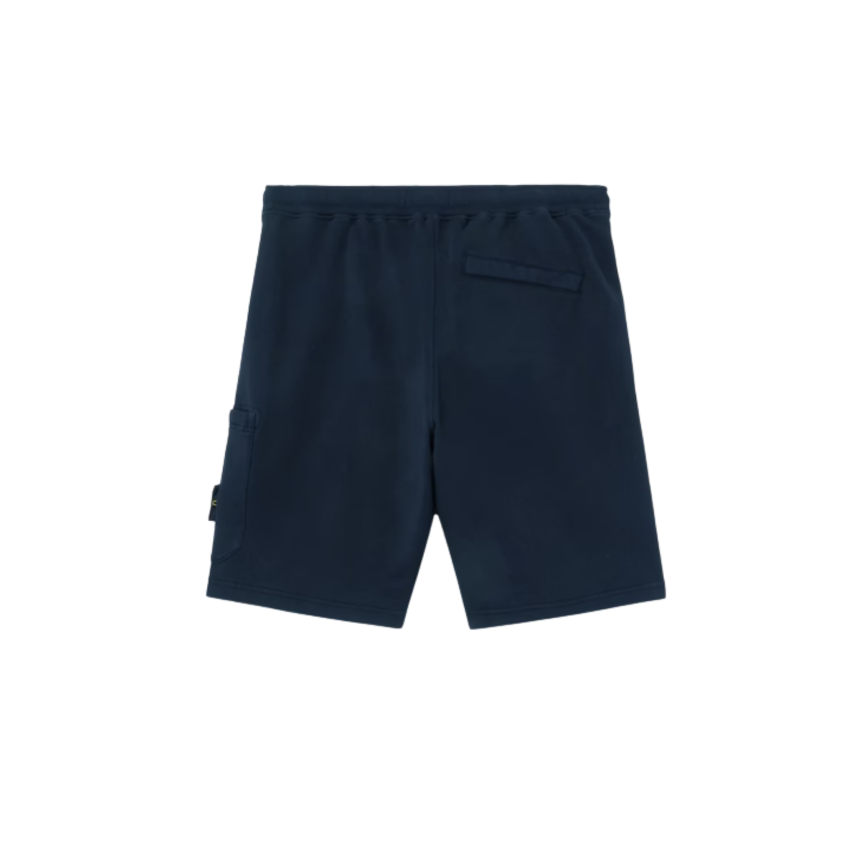 Short de jogging STONE ISLAND coupe regular à poche cargo coton bleu marine