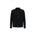 Surchemise bouton pression polyamide double stretch noir