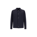 Surchemise bouton pression polyamide double stretch bleu marine