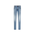 Pantalon jean Luis denim coton bleu clair délavé