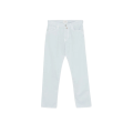 Pantalon 5 poches droit Edo coton bleu ciel