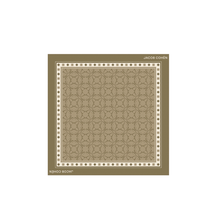 Jean JACOB COHEN Nick slim denim coton stretch beige foncé taupe