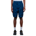 Short cargo carré nylon Chrome-R bleu lentille poche