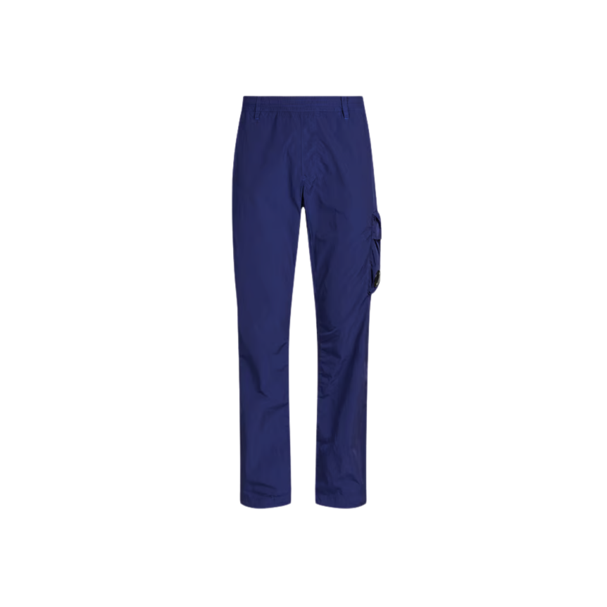 Pantalon cargo CP COMPANY nylon recyclé brillant Chrome R bleu