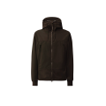 Blouson zippé à capuche lunettes polyester Shell-R noir