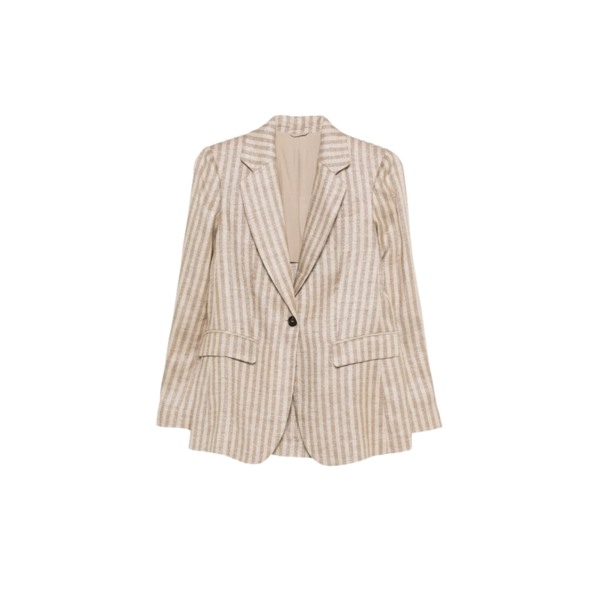 LIN RAY BEIGEMARRON LUREX