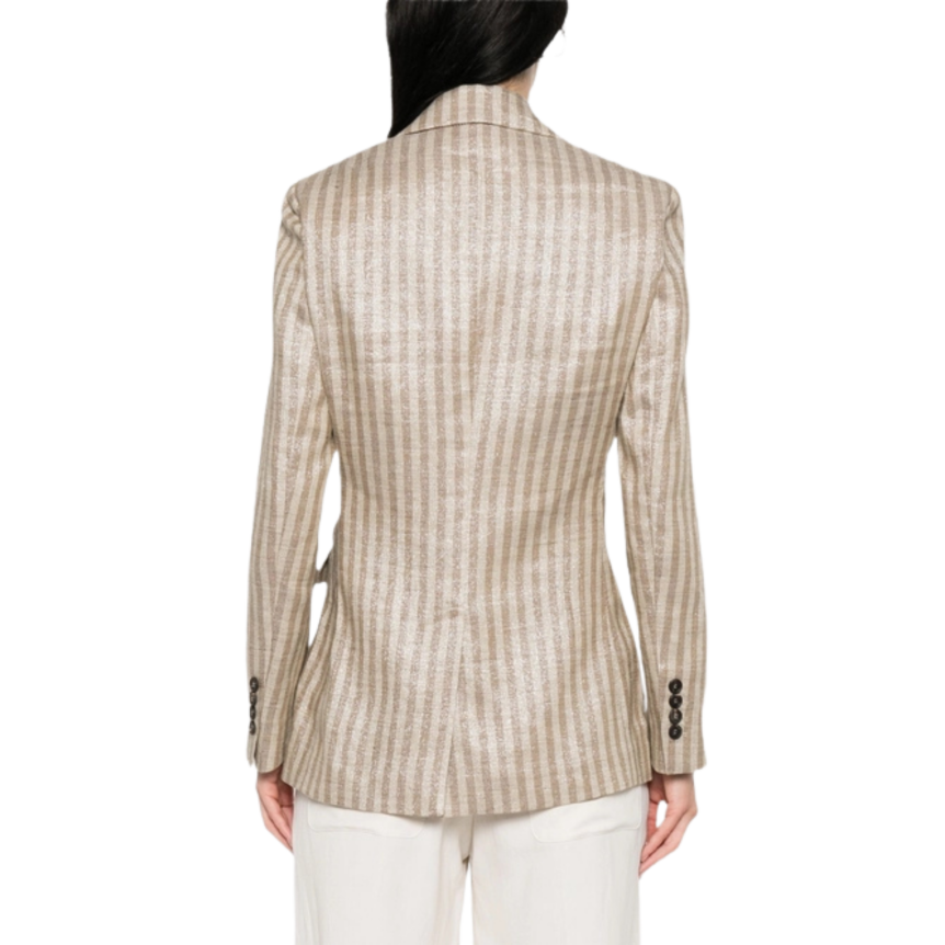 LIN RAY BEIGEMARRON LUREX