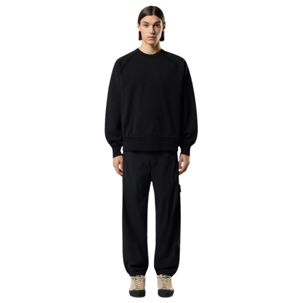 Pantalon survêtement STONE ISLAND ample poches zippées nylon stretch noir