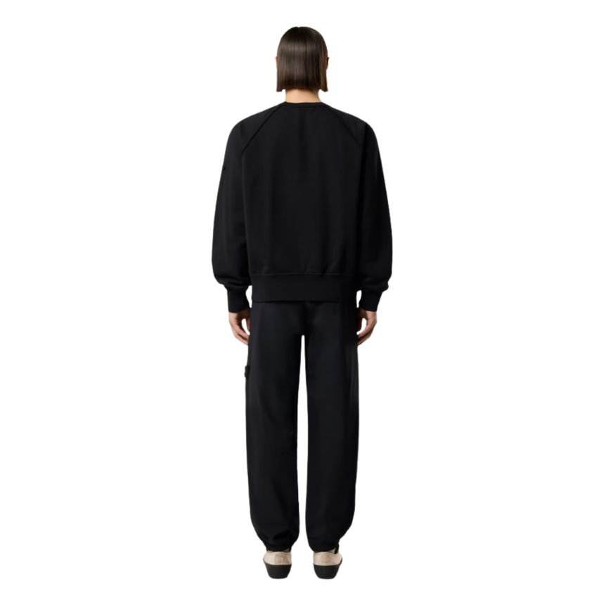 Pantalon survêtement STONE ISLAND ample poches zippées nylon stretch noir
