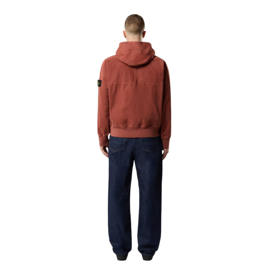 Jean cinq poches loose STONE ISLAND denim coton bleu brut rincé Denim Research collection