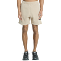 Short jogging molleton coton flammé beige desert