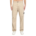 Pantalon chino décontracté ripstop mercerisé coton bio beige