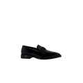 Mocassin cuir verni noir