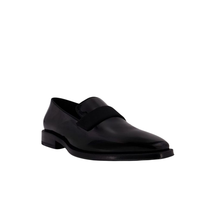 Mocassin DIOR cuir verni noir