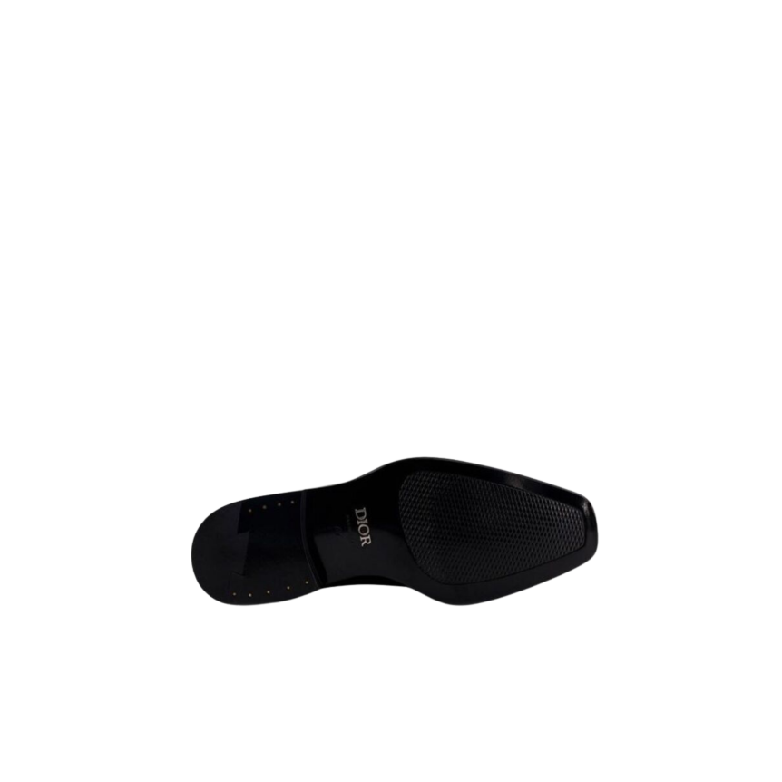 Mocassin DIOR cuir verni noir