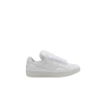 Sneakers baskets oversize Curb XL cuir veau blanc
