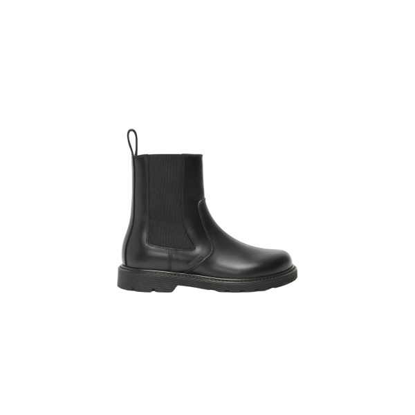 Bottine Chelsea LOEWE Blaze cuir veau pull-up noir