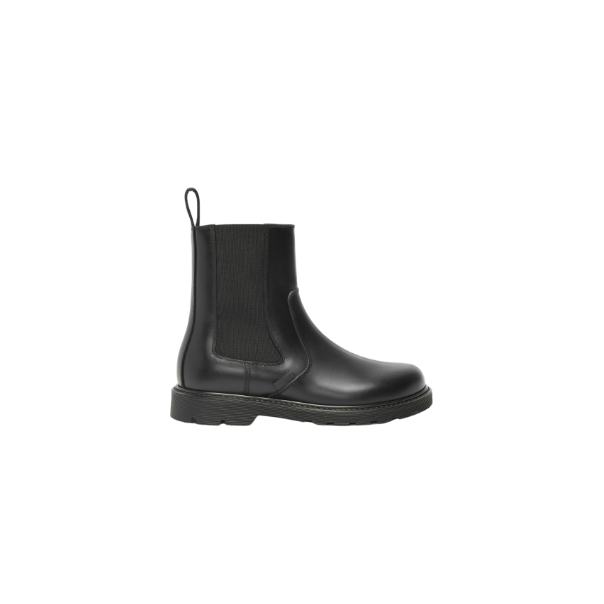 Bottine Chelsea LOEWE Blaze cuir veau pull-up noir