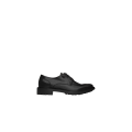 Derbies à lacets cuir veau noir semelle crantée