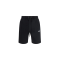 Short Arrow coton noir motif croix blanc