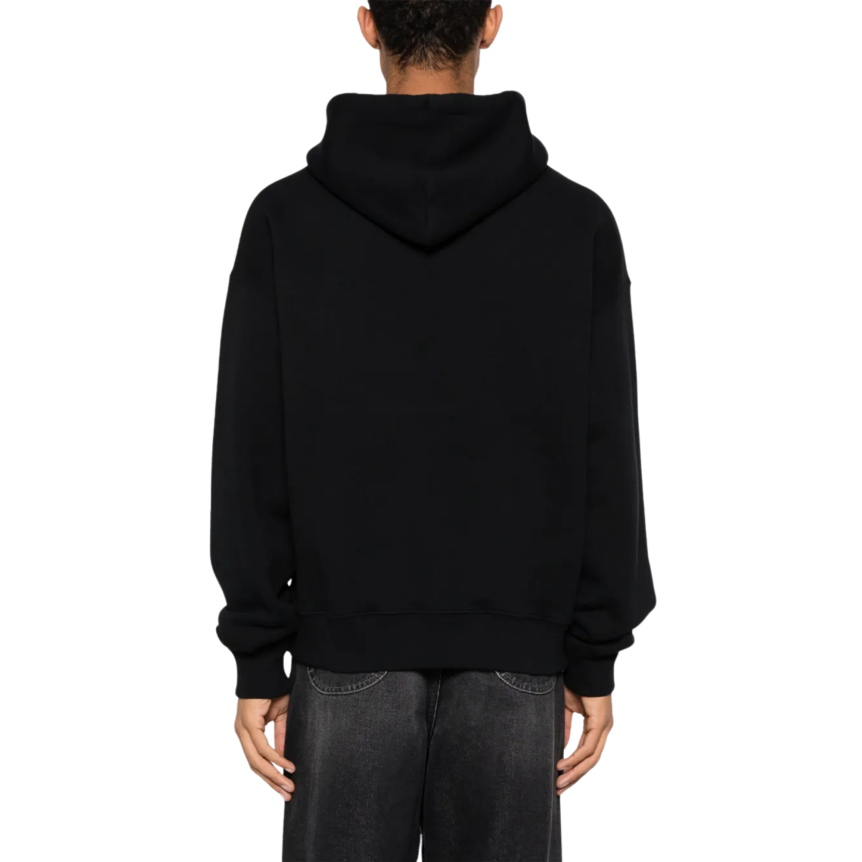 Sweat-shirt OFF White capuche coton noir Virgil Abloh blanc