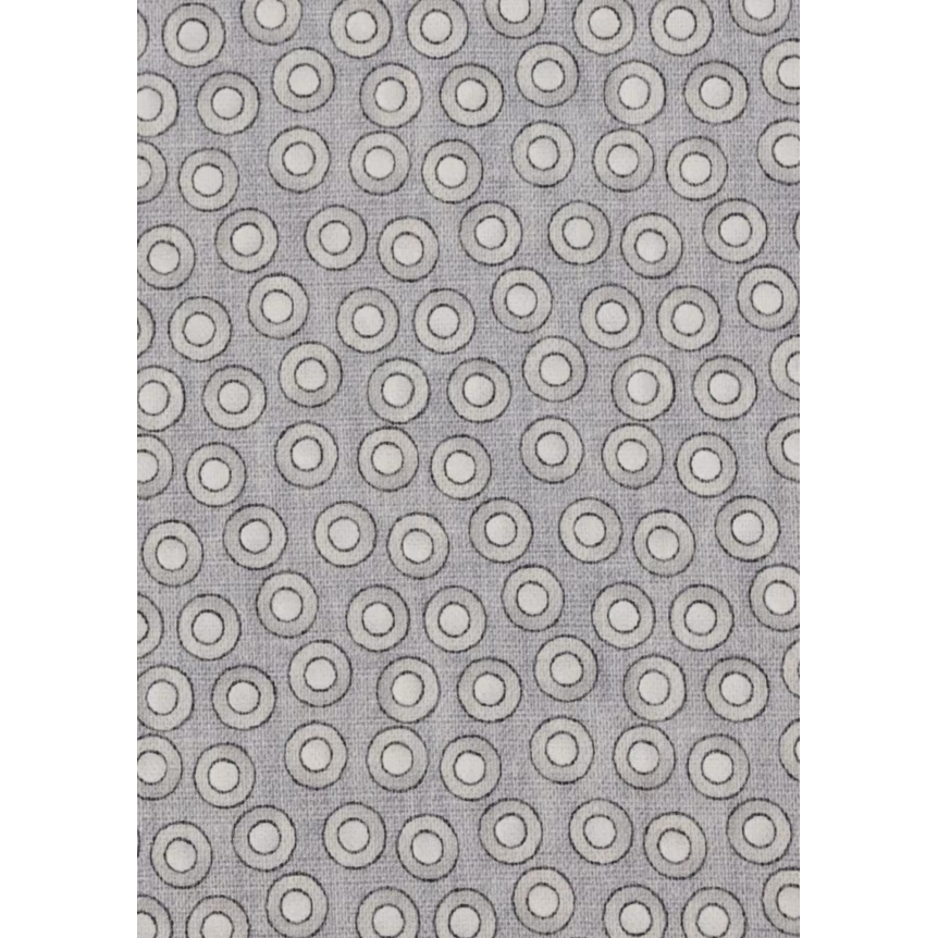 BRUNELLO CUCINELLI Pochette en soie argent à pois