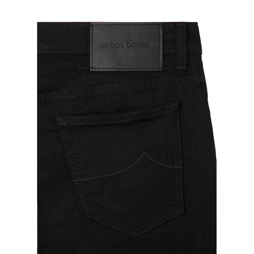 Jean Bard 5 poches JACOB COHEN regular slim coton noir