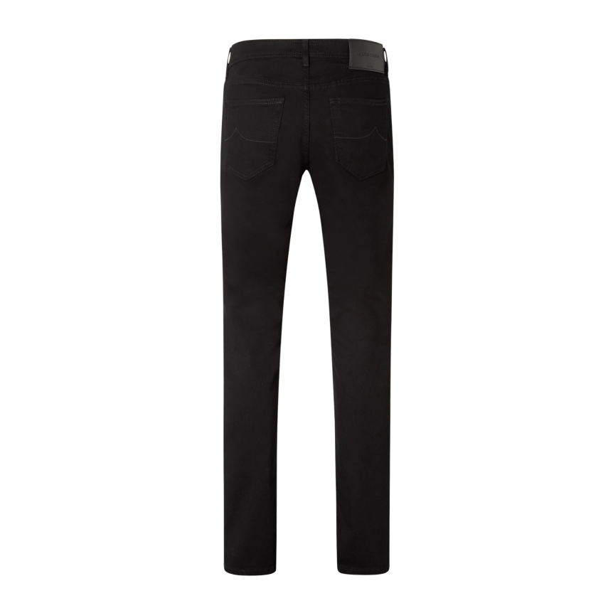 Jean Bard 5 poches JACOB COHEN regular slim coton noir