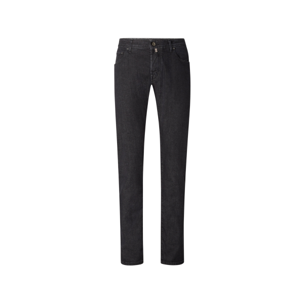 Jean Nick 5 poches JACOB COHEN super slim coton noir