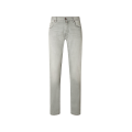 Jean Bard 5 poches regular slim coton denim gris stone