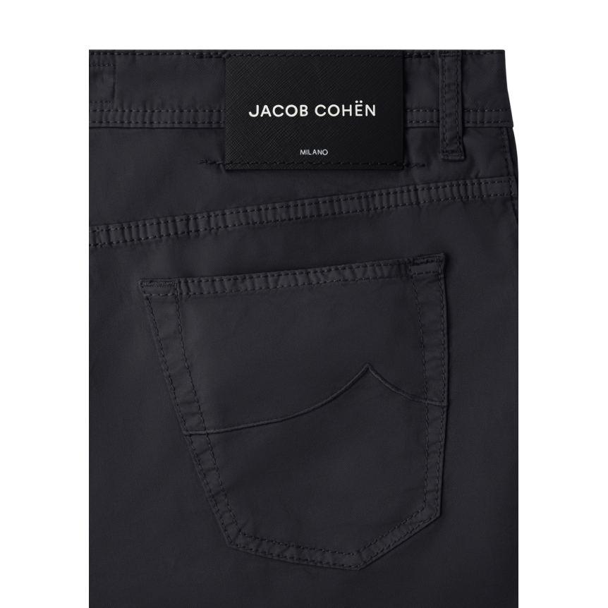 Pantalon JACOB COHEN Nick slim coton bleu marine