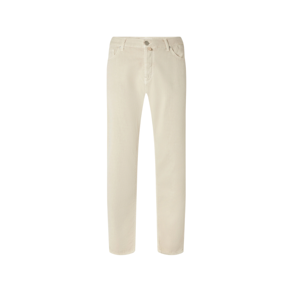 Pantalon JACOB COHEN 5 poches droit Edo coton beige