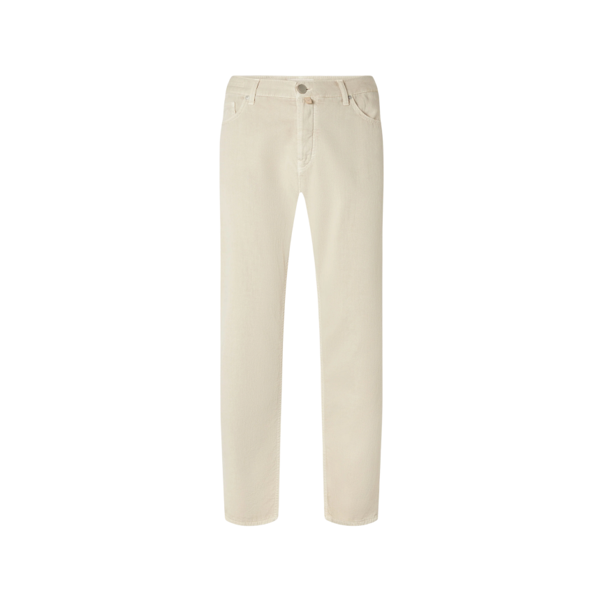 Pantalon JACOB COHEN 5 poches droit Edo coton beige