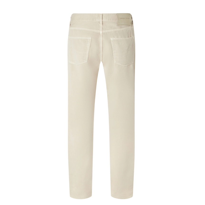 Pantalon JACOB COHEN 5 poches droit Edo coton beige