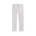 Pantalon 5 poches droit Edo coton blanc