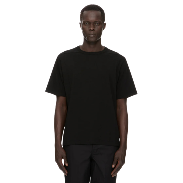 T-shirt RICK OWENS 2026 Tower Brad en jersey de coton classique noir