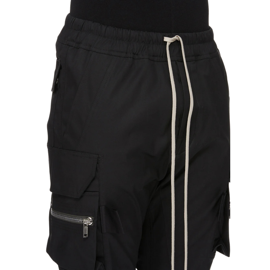 pantalon cargo RICK OWENS FW26 Tower Mastodon long coton bio noir