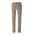 Pantalon slim 5 poches Nick gabardine extensible coton taupe