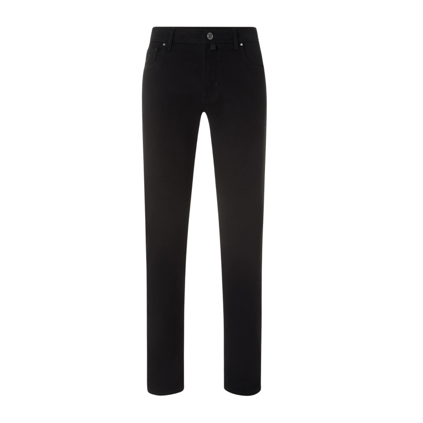 Jean 5 poches JACOB COHEN Bard Fast regular-slim denim super extensible noir