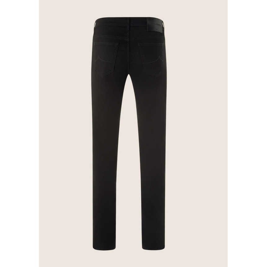 Jean 5 poches JACOB COHEN Bard Fast regular-slim denim super extensible noir