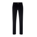 Pantalon 5 poches Bard velours côtelé extensible coton bleu marine