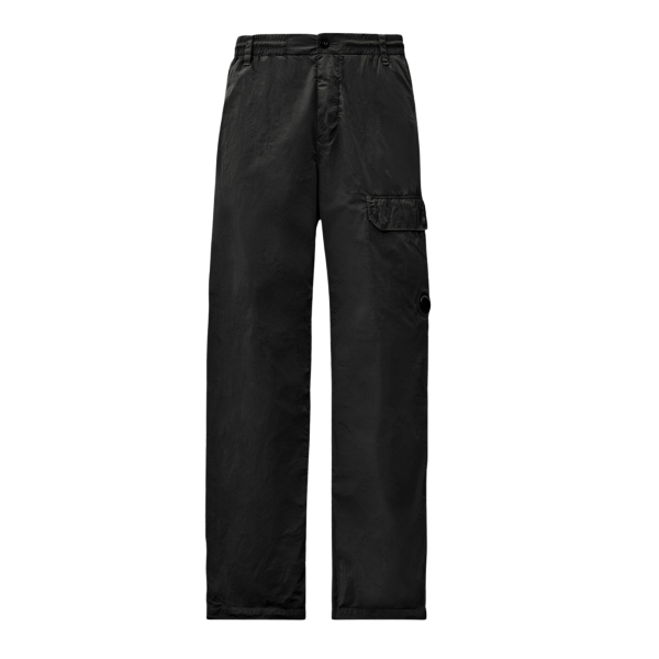 Pantalon cargo CP COMPANY Chrome R noir lentille poche