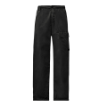 Pantalon cargo Chrome R noir lentille poche