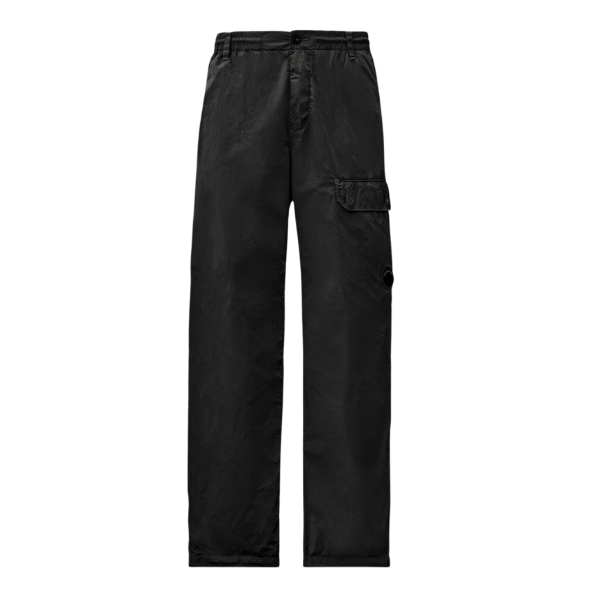 Pantalon cargo CP COMPANY Chrome R noir lentille poche