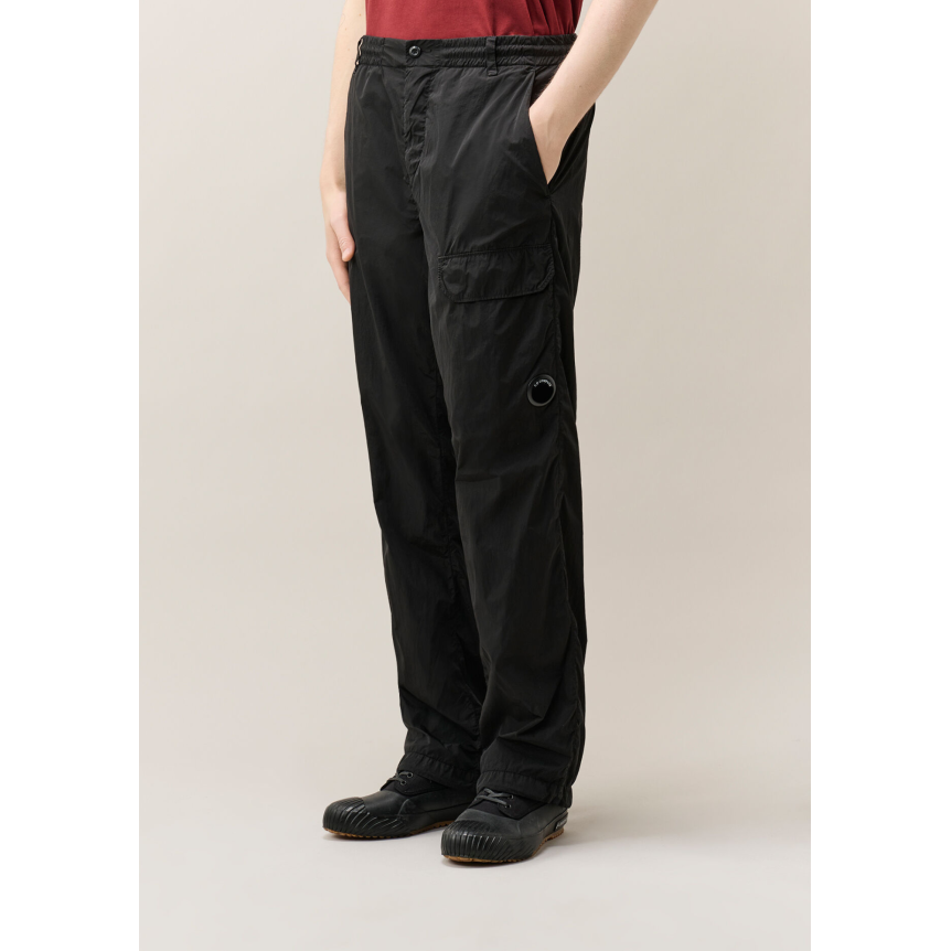 Pantalon cargo CP COMPANY Chrome R noir lentille poche