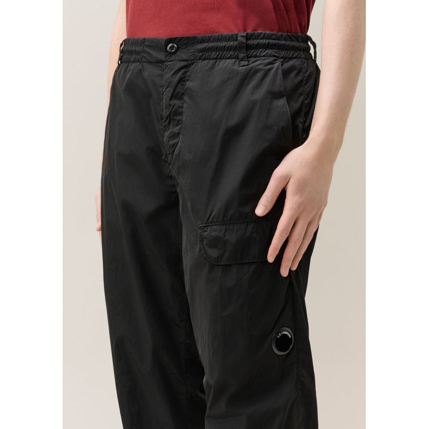 Pantalon cargo CP COMPANY Chrome R noir lentille poche