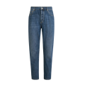 Pantalon Jean cinq poches denim léger coton bleu délavé