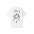 T‑shirt à manches courtes coton bio blanc Hotel Emblem