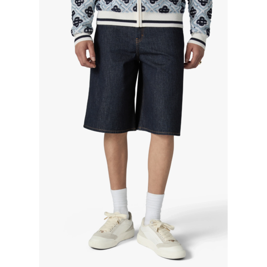 Sneakers CASABLANCA Del Mar cuir blanc et beige