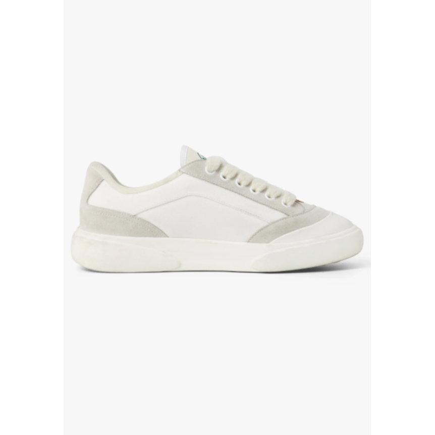 Sneakers CASABLANCA Del Mar cuir blanc et beige